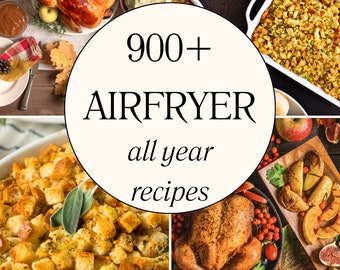 Libro di ricette per friggitrice ad aria - La friggitrice ad aria tutto in uno - Oltre 900 ricette per pasti fritti ad aria facili e veloci