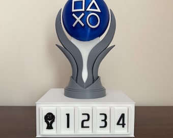 Playstation Platinum Trophy PS5 Custom Replica - 3D Printed - Etsy