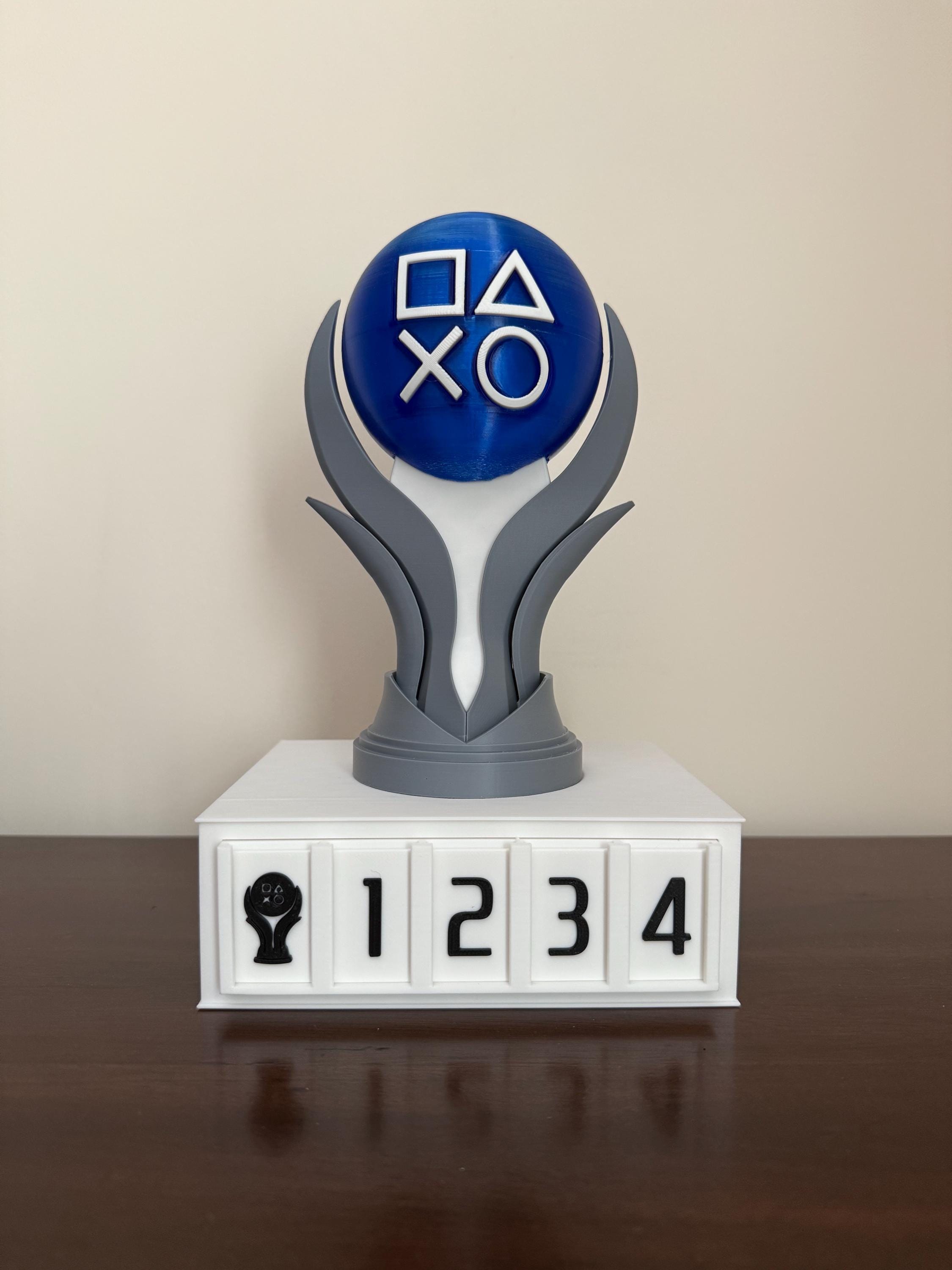 Playstation Platinum Trophy PS5 Custom Replica - 3D Printed - Etsy