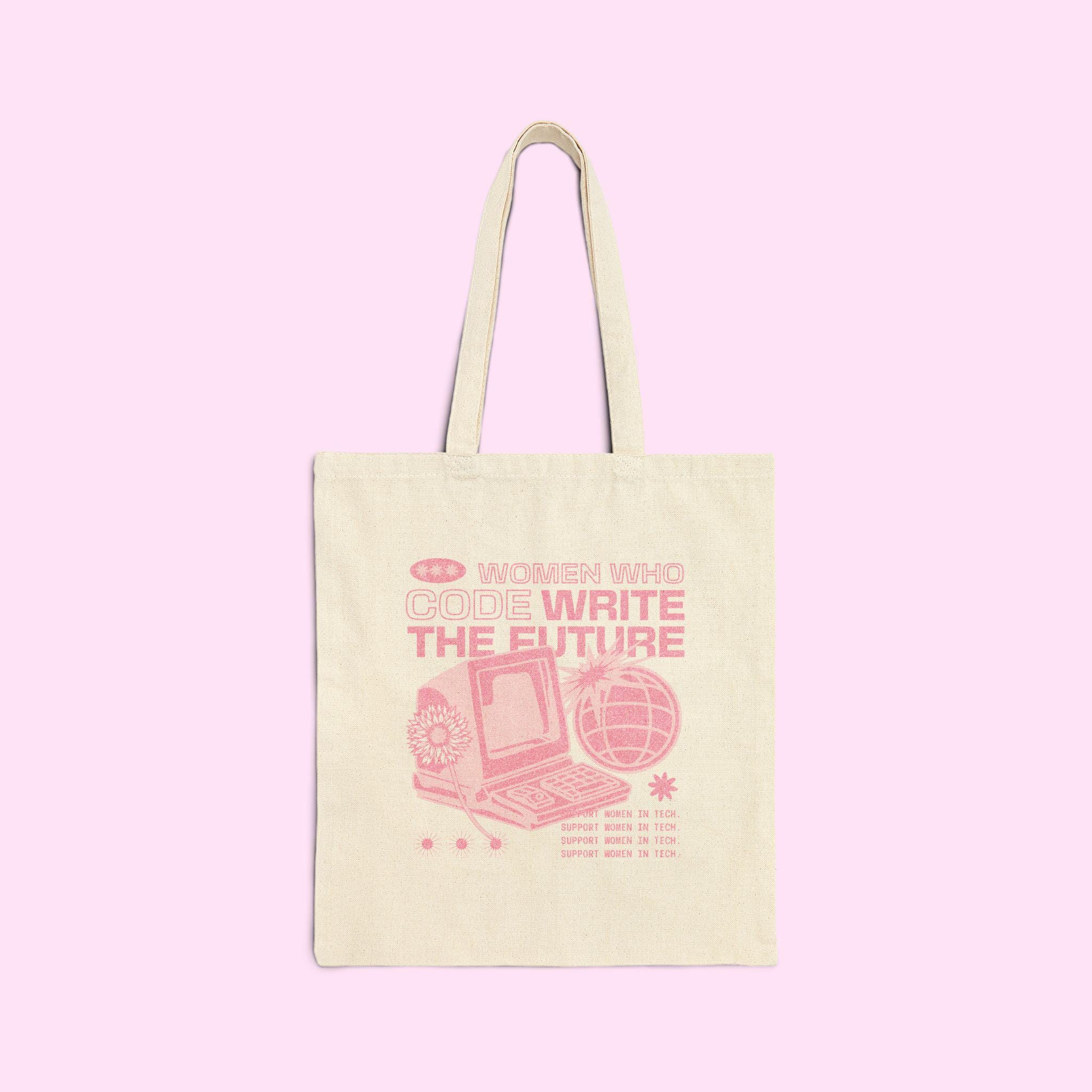 Baddies in Computer Science Tote Bag, Women in STEM Accessories, Girls ...