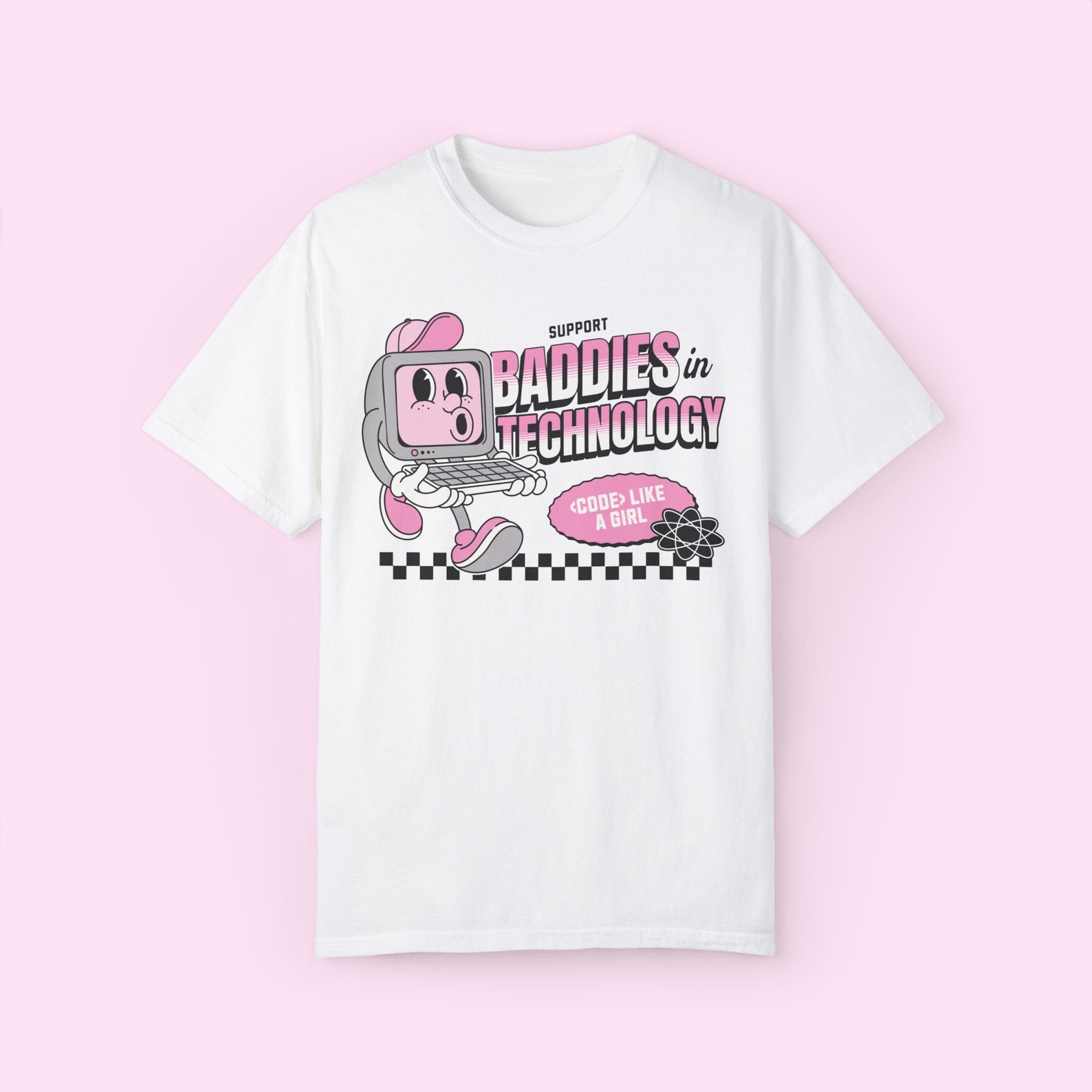 Baddies in Computer Science Shirt, Software Engineer T-shirt, Code Like ...