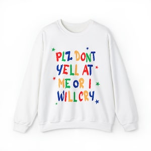Clowncore Clothing, Clown Sweatshirt, Clowncore Crewneck, Funny Meme Shirt, Kidcore Clothing, Balloon Animals Sweatshirt, Kidcore Sweater White