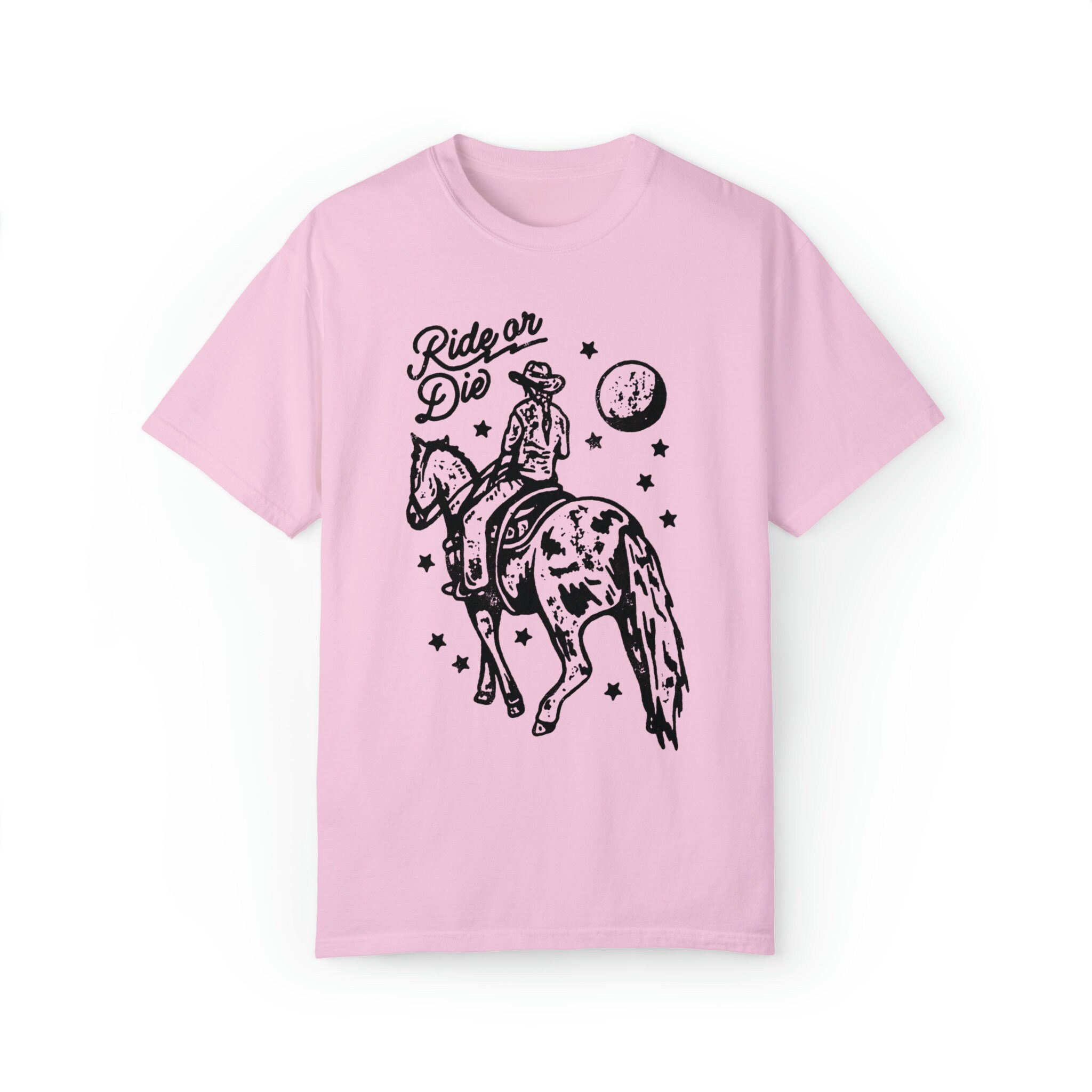 Ride or Die Western Aesthetic T-shirt Coastal Cowgirl Comfort - Etsy
