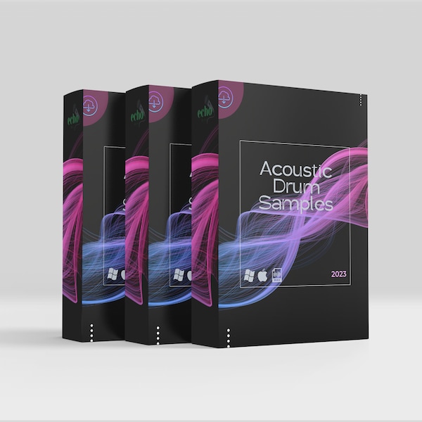 Premium Acoustic Drum Samples: 154 High-Quality WAVs for Your Music Productions | Digital Download | Compatible with Electronic Drum Kits