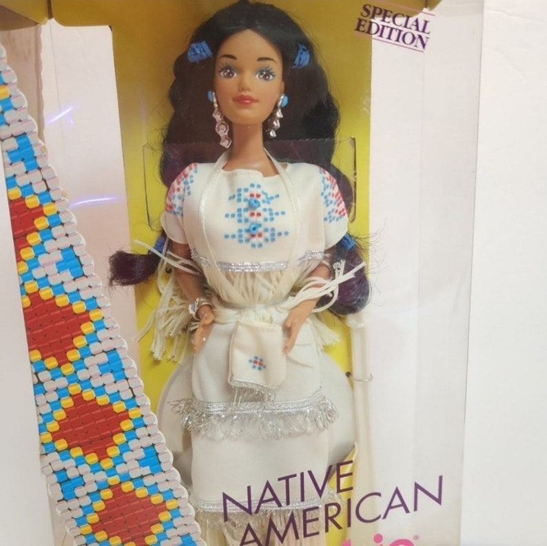 NIB Native American Barbie 1993 - Etsy