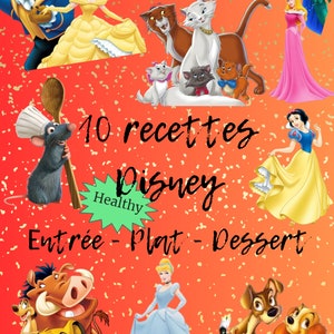 10 ricette di film d'animazione - versione salutare francese