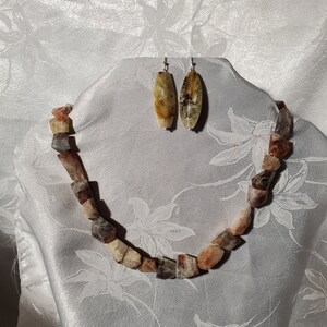 Goldstone Necklace and Earrings