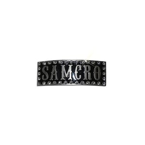 SOA SAMCRO With Bling Frame Barrette Hair Ringz | Ponytail Holder | Ponytail Cuff Hair Accessories