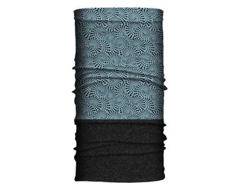 Swirly Dots Fleece Neck Ez Tube | Halsduk för män och kvinnor | Bandana ansiktsmask | UPF 45+