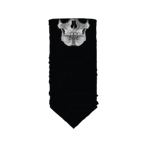 Skull Jaw Bandana Tube | Neck Gaiter for Men and Women | Bandana Face Mask | Light Weight Cotton