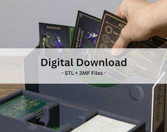 Bösewicht Charakter Organizer | STL & 3MF | 3D Print Dateien zum Aufbewahren