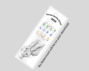 JW Pioneer Service School 2026, Best Life Ever, Digital Download, No Shipping, PDF Format, JW Learning, Class Gift, Read
