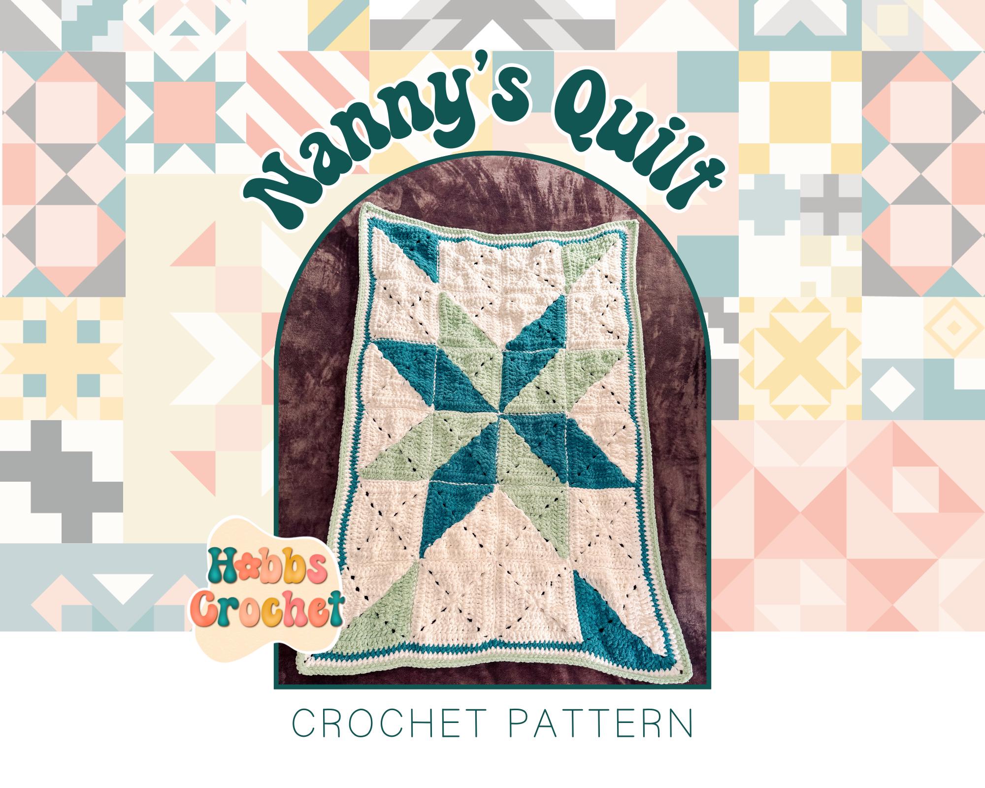 Nanny's Quilt Crochet Pattern