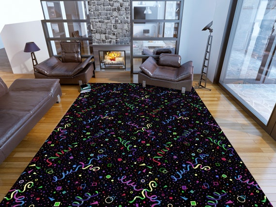ラグ・カーペット ARCADE GAME RUG MIYOSHI RUG vaultroom Gamer rug, fun rug, game room rug, arcade rug, video game