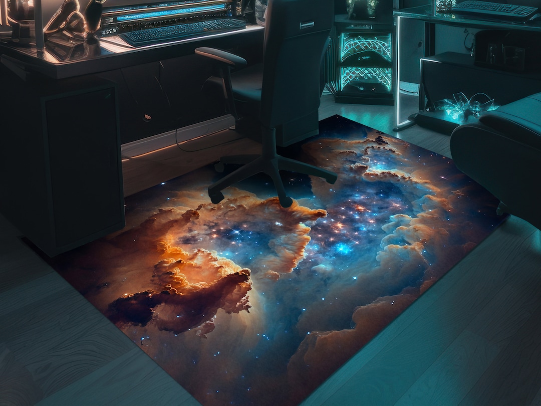 Galaxy Rug Texture Milky Way Galaxy Rug: Starry Sky Space Rug - Etsy