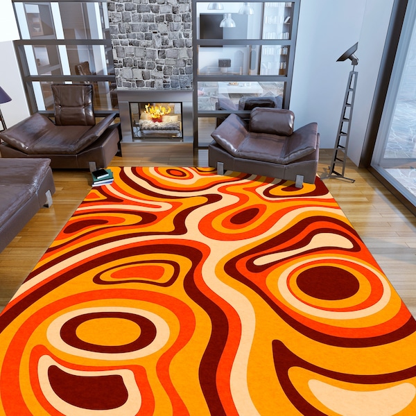 Funky Rug - Etsy