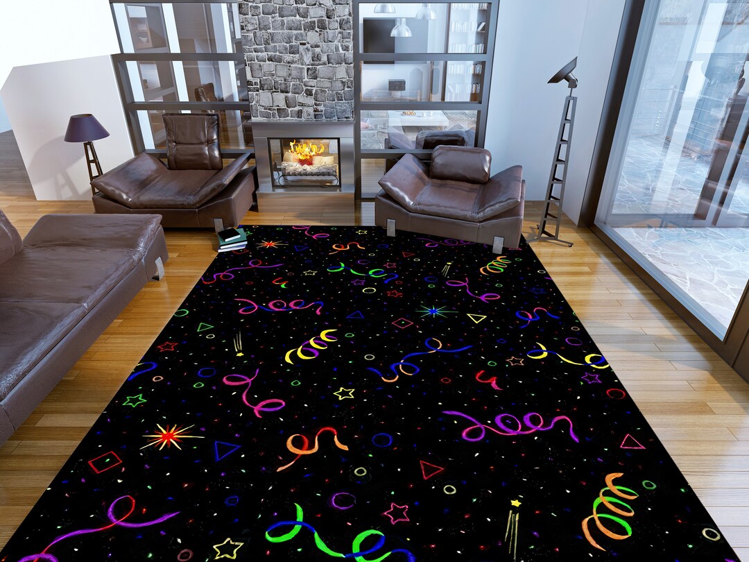 Arcade Rug, Arcade Modern Decor Rug, Game Room Rug, Bowling Alley ...