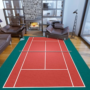 Tennisbana-matta: Ny sportmatta bild 1