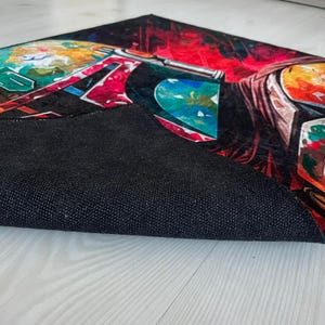 Star Wars Kids Room Rug: Colorful Helmet Graffiti, Non-Slip image 5