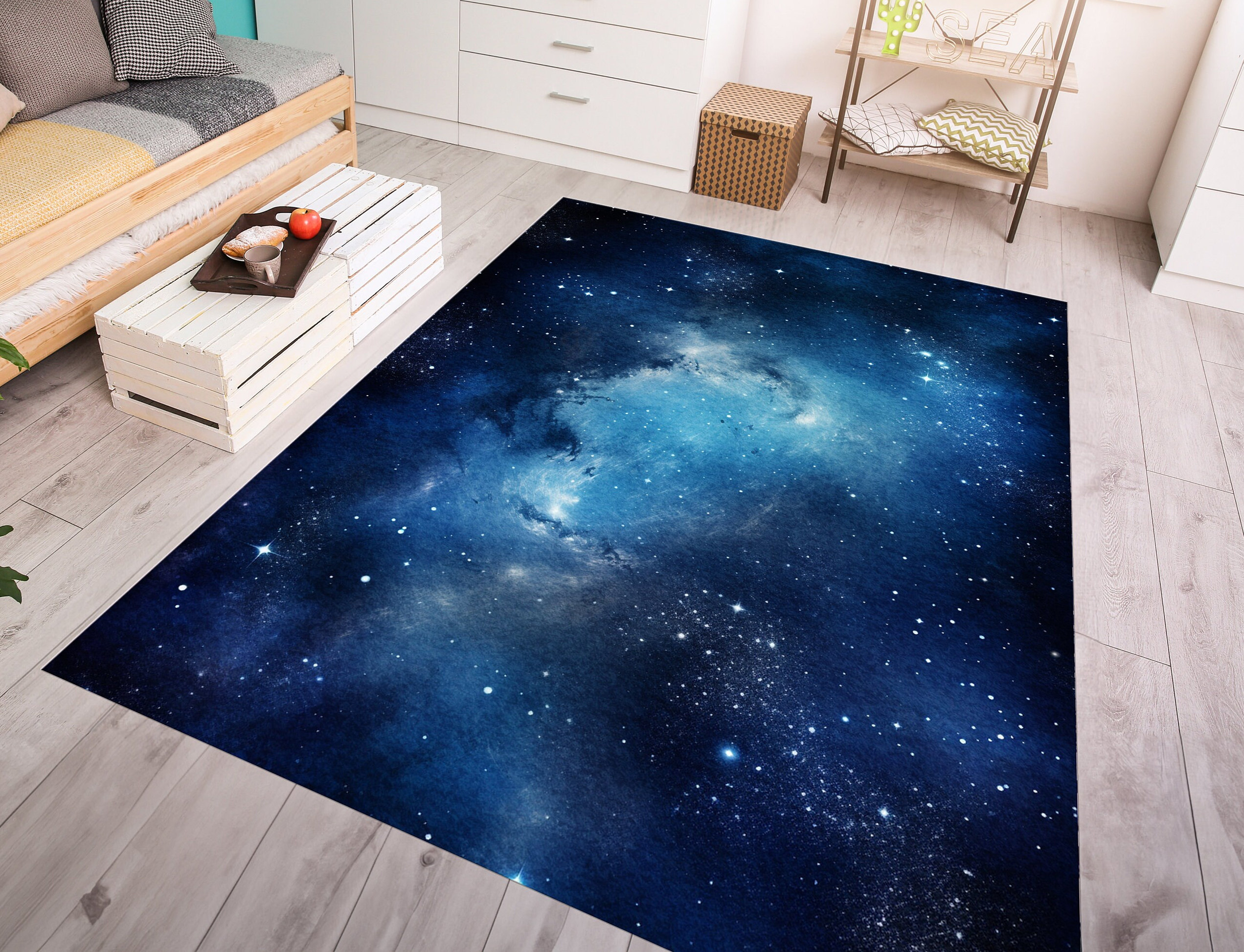 Galaxy Rug Texture Milky Way Galaxy Rug: Starry Sky Space Rug - Etsy