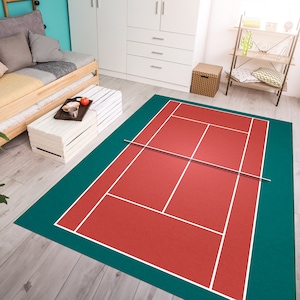 Tennisbana-matta: Ny sportmatta bild 3