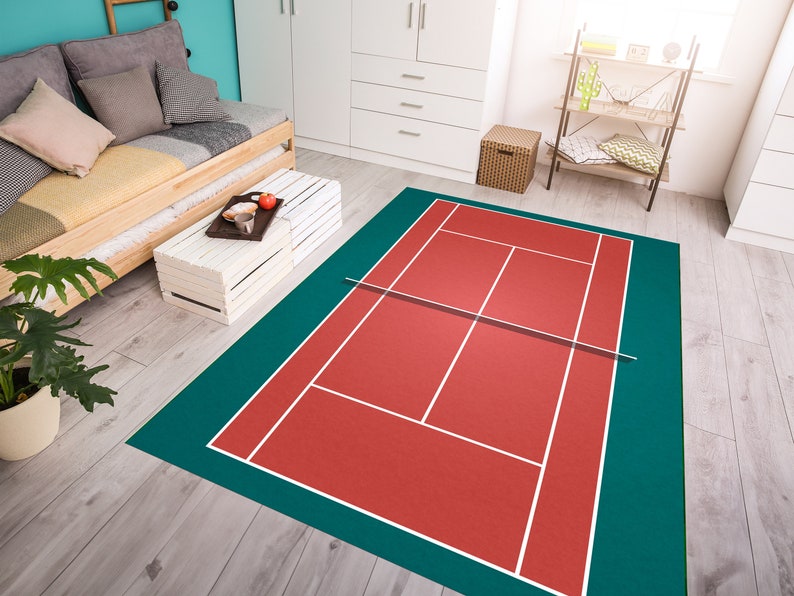 Tennisbana-matta: Ny sportmatta bild 3