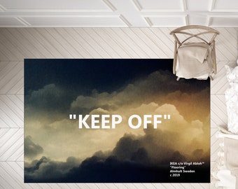 Keep Off Rug, Rug For Living Room, Cloud Keep Off, Keep off, Cloud Rug, Sky Rug Home Decor Rug, Rugs for Bedroom, Keep Off Carpet, Gift Rug