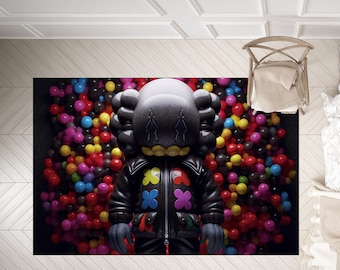 Alfombra Anime Hypebeast, diseño personalizado, antideslizante