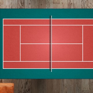 Tennisbana-matta: Ny sportmatta bild 2