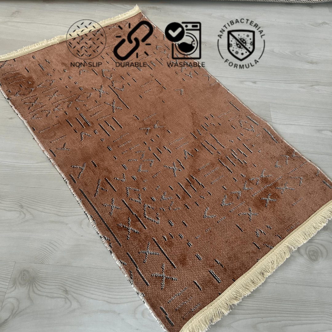 Scandinavian Rug: 60x100 African Style Rug, Non-slip Ethnic Home Decor ...