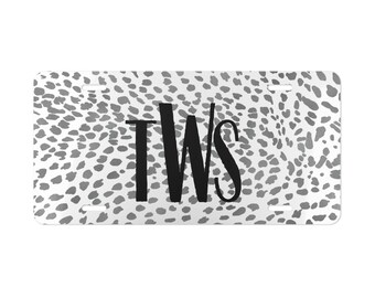 Placa de aluminio personalizada: placa personalizada para coche, accesorio divertido