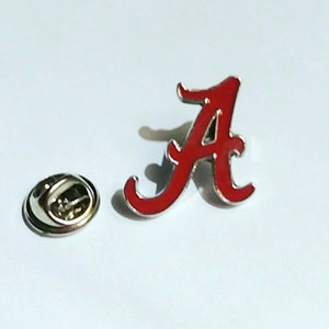 Mygamedaystore Alabama Crimson Tide Jewelry Lapel Pin Logo Domed