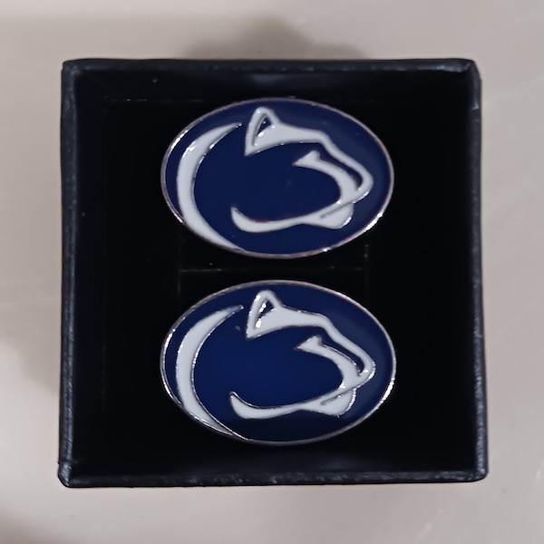 Pennsylvania cufflinks Penn State cuff links state team jewelry