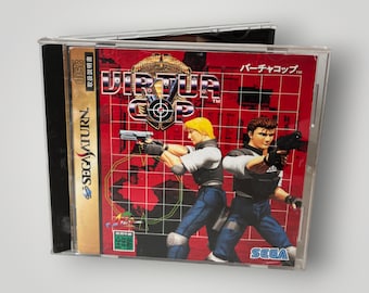 Virtua Cop Sega Saturn - Japan Region Title - USA Seller
