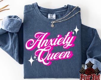 anxiety queen png, anxiety queen, anxious png, queen png