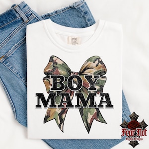 boy mama png, Camo bow png, boy mom png, mom of boys, boy png, mom png, mama png, Camo png, mom life png