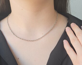 【Hei】special chain necklace★送料・関税込★2色★樹脂着用 Mixed Chain Necklace