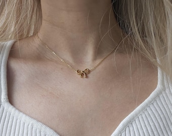 ネックレス・ペンダント TATIANA (SIRVER925) Sweet Ribbon Necklace BMR269 TATIANA (SIRVER925) Sweet Ribbon Necklace BMR269 (TATIANA