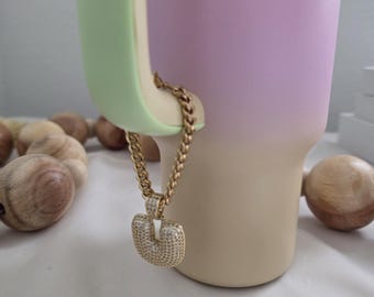 Tumbler Charm, Water Bottle Charm, Water Bottle Accessory, Bulk order for bridesmaid,  Best gift idea for Christmas, Personalized gift