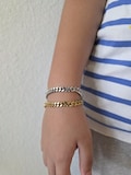 Cuban Bracelet for kids, Waterproof, Hypoallergic, Gold Cuban Link, Silver Cuban Link, Silver Bracelet, Gold Bracelet, gift for kids
