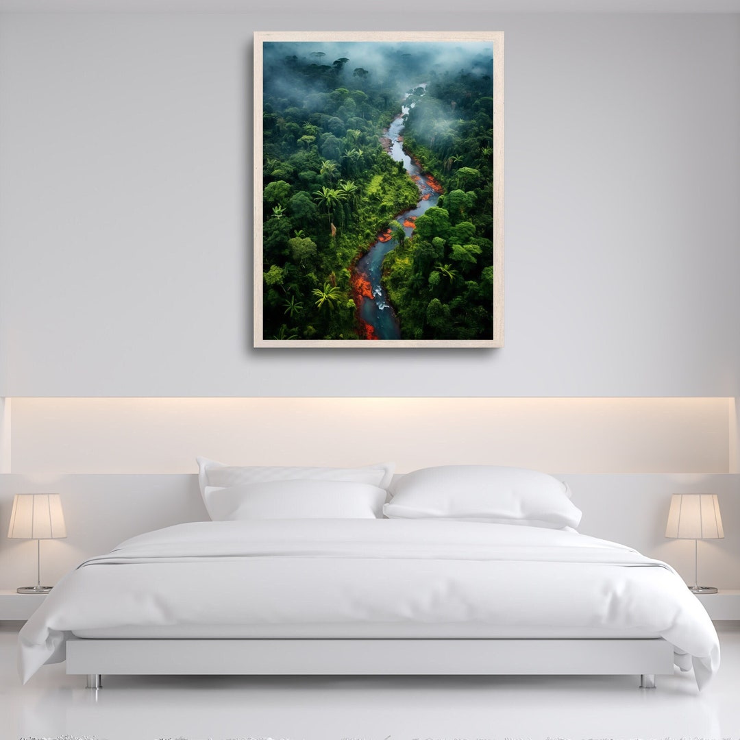 Digital Download Amazon Jungle, Wall Art, Wall Decor, Download Print