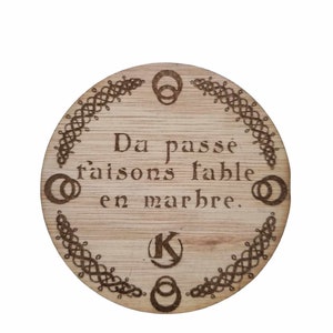 Sous verre Kaamelott 4 pièces Personnalisable image 5