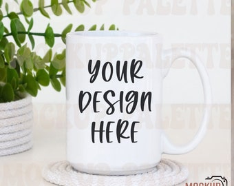 White Mug mockup, coffee mug mock up, mug mockups, pod ceramic cup mock ups, 15 oz mug mockup, rustic mug photo template, instant download