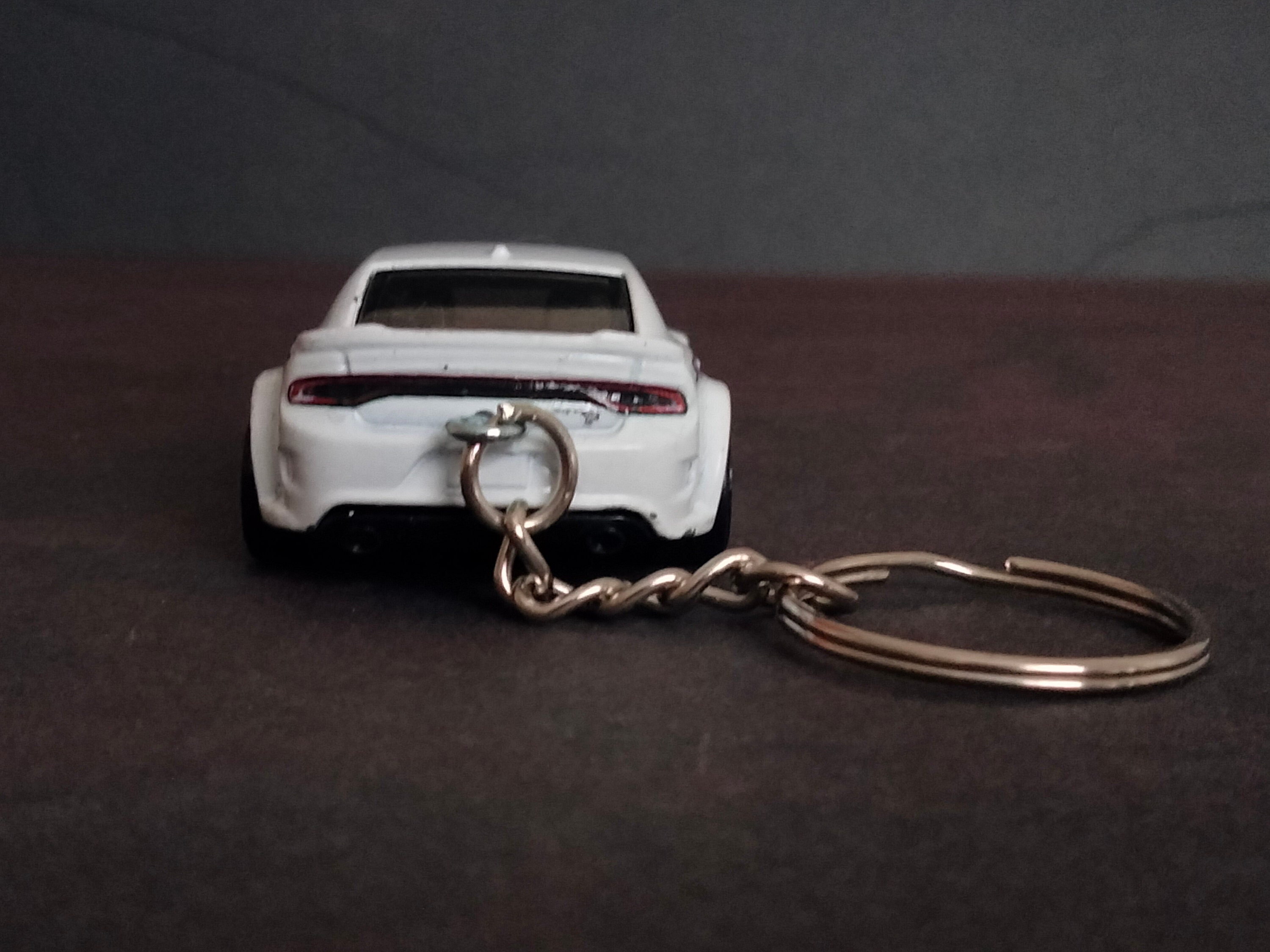 Dodge Charger SRT Hellcat Widebody Custom Die Cast Keychain White Etsy