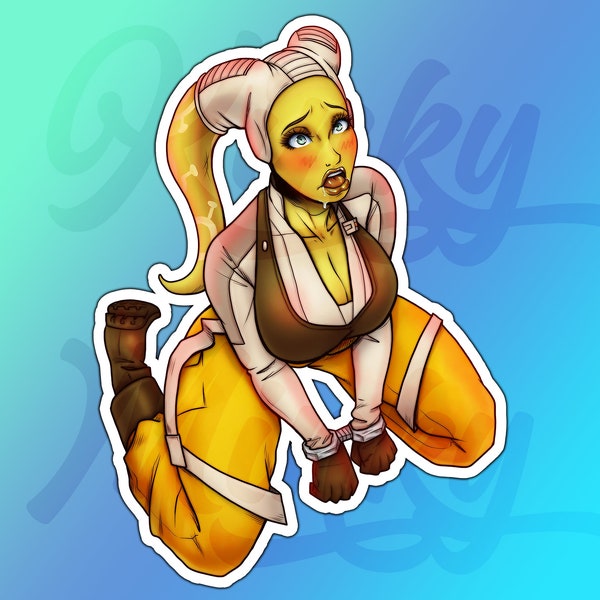 Star Wars Oola / Decal for Mature People / Ecchi, NSFW, Sexy Anime Girl Sticker, Sexy Sticker