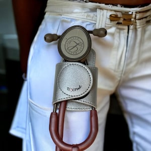 Stethoscope Holder with clip, stethoscope holster, stethoscope clip