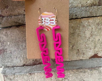 LSDREAM inspired 3D printed earrings