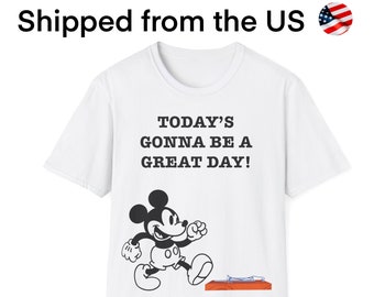 Mickey Mouse Tshirt | Mickey Shirt | 1930's Mickey Mouse | Mickey Mouse Funny Tshirt | Cute Mickey Mouse Tee | Disney Retro Shirt | Vintage