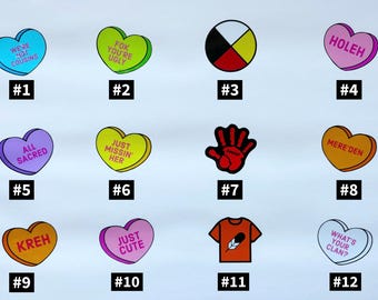 STICKER DEAL/Native Stickers - 5 Stickers for 20 Dollars (Buy 4, Get 1 Free) - See Description