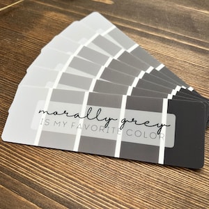 Morally Grey Aesthetic Bookmark | Cute Bookmark, Bookish Gifts for Book ...